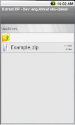 Extract ZIP Screenshot 1