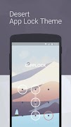 Desert: App Lock Theme poster