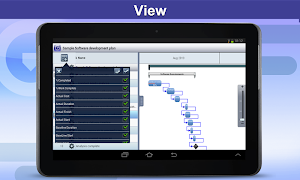 Gantt Pro HD - Plan Reader captura de pantalla 2