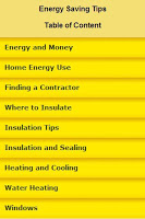Energy Saving Tips poster