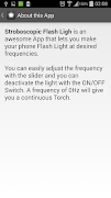 Stroboscopic Flash Light screenshot 1