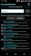 Car Specifications screenshot 2