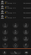 ExDialer Theme Black Graphite 海報