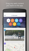 U Browser الملصق