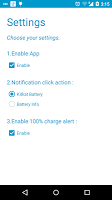 Kitkat Battery Lite screenshot 1