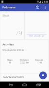 Pedometer स्क्रीनशॉट 2