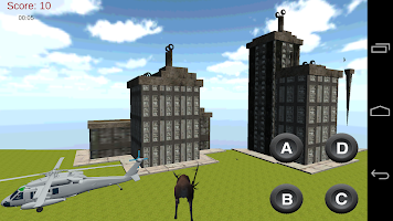Crazy Goat Simulator 3D captura de pantalla 2