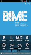 BIME الملصق