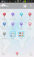 Position go launcher theme скриншот 2