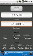 Grid Nav Free MGRS Utility 스크린샷 1