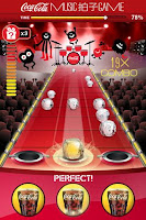 「可口可樂」Music拍子Game poster