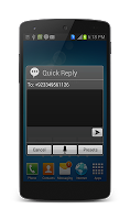 SMS Popup Ekran Görüntüsü 1