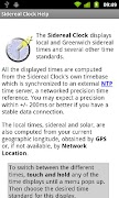 Sidereal Clock تصوير الشاشة 5