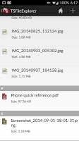 1 Schermata TS File Explorer