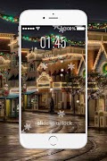 Christmas Live Lock Screen Pro تصوير الشاشة 1