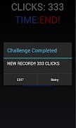 برنامه‌نما Clicks - Touch Speed عکس از صفحه