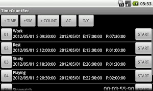 TimeCountRec Free ภาพหน้าจอ 6