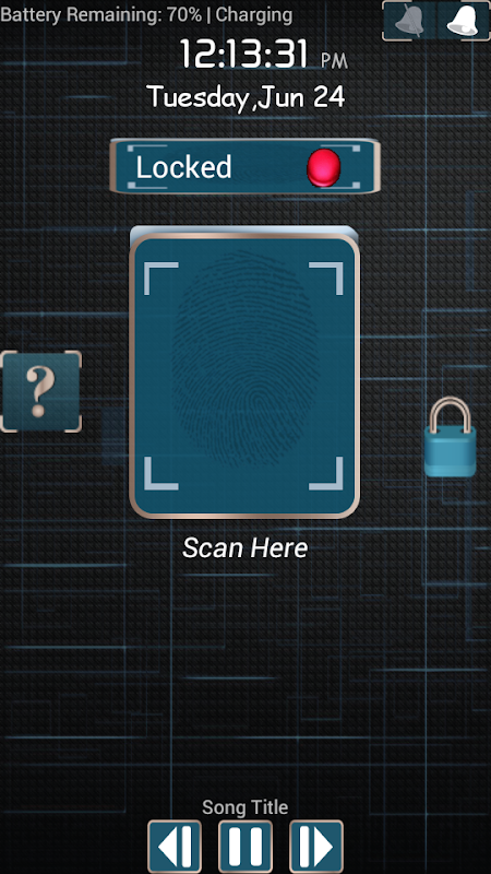 Descargar APK de Finger Print Screen Lock