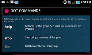 T-Mobile Group & Web Texting imagem de tela 3