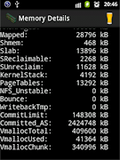 Memory Details syot layar 2