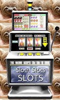 3D Sloth Slots Slots - Free Cartaz