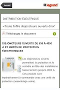 legrand.fr captura de pantalla 2