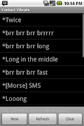 Contact Vibrate Screenshot 3