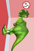 Talking Dino poster