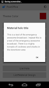 PostOffice Example syot layar 2