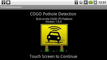Pothole Detector Cartaz