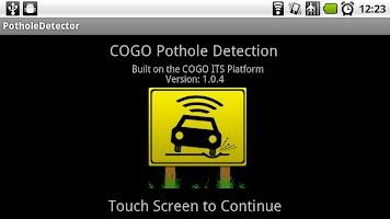 Pothole Detector Plakat