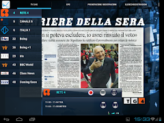 Wi.TV for tablet syot layar 2