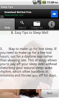 Sleep Tips 포스터