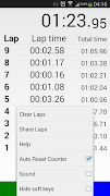 StopWatch Export imagem de tela 1