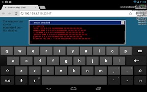 Remote Web Shell اسکرین شاٹ 4