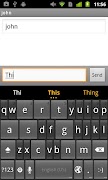 ThickButtons Keyboard ภาพหน้าจอ 2