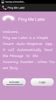 Ping Me Later 截圖 1
