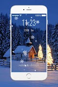 Christmas Live Lock Screen Pro captura de pantalla 4