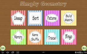 Simply Geometry K-2 math lite Affiche