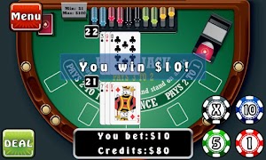 Blackjack Fever screenshot 2