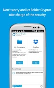 Folder Cryptor for Dropbox स्क्रीनशॉट 2