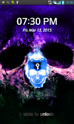 Skull Pattern Lock screen ภาพหน้าจอ 5
