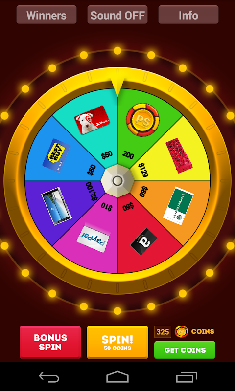 Descargar APK de Prize Spin: Earn Cash, Rewards