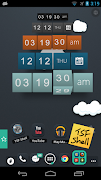 3 Schermata TSF CubeClock Widget