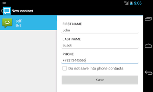 برنامه‌نما Messenger ++ عکس از صفحه