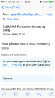 Missed Call & SMS Mailer screenshot 4