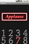 Applause plakat