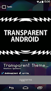 CM11 Transparent theme Addons captura de pantalla 3