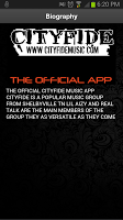 CITYFIDE MUSIC APP imagem de tela 3