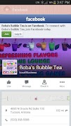برنامه‌نما Bobas Bubble Tea عکس از صفحه